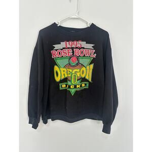 Vintage 1995 Oregon Ducks Rose Bowl Sweatshirt - Large
